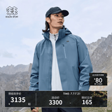 KOLON SPORT/可隆软壳三合一夹克 男子防泼水防风户外冲锋衣2级 LHJK5WNT17-BU 蓝色 【软壳内胆】 XL 180/100A
