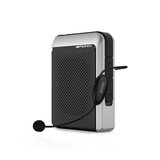 aporo T18 2.4G无线扩音器小蜜蜂教师专用双耳麦可同时用大音量4000毫安电池带蓝牙5.0 曜石黑-2.4G无线版