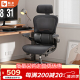 联丰（LIANFENG）E-80人体工学椅久坐舒适办公椅三区撑腰电脑椅镂空透气可躺电竞椅