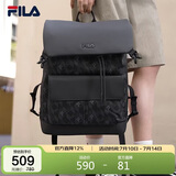 FILA 斐乐官方【黑武士】男士背包时尚休闲双肩包书包大容量电脑