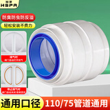裕津（HSPA）卫生间止逆阀专用浴霸止逆阀厕所通用口径排风扇止回阀HS-2016 