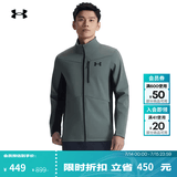 安德玛（Under Armour）春夏Shield男子户外运动夹克1321438 桃灰色015 L