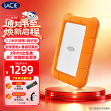 LaCie雷孜小金刚 移动硬盘 三防 2TB Rugged Mini 机械硬盘USB Type-C/USB3.2 兼容mac 便携防跌 外接