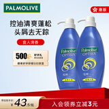 棕榄（PALMOLIVE）美之选滋养水润洗发水620ml*2干性适用去屑专研健康头皮 港版进口