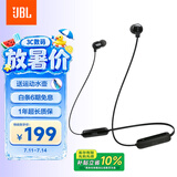 JBLTUNE 135BT蓝牙无线耳机 颈挂式运动耳机 无线立体声耳机适用 苹果耳机黑色