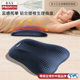 PROIRON普力艾 腰椎按摩枕 护腰垫腰部拉伸舒缓背部放松拉伸顶腰板 蓝