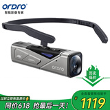 欧达（ORDRO）EP7头戴摄像机4K运动相机云台摄影机vlog短视频录像机便携高清dv随身记录仪 vlog短视频直播