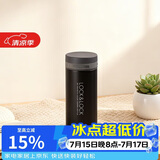 乐扣乐扣（LOCK&LOCK）不锈钢纤巧便携保温杯茶水杯车载商务杯子（200ml）黑色