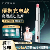 VLVEE面部美容仪电动导入仪精华原液面膜按摩导入家用 升级款星光银（20枚护理头）