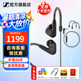森海塞尔有线耳机IE300 IE200入耳式便携单动圈高保真HIFI音乐监听耳塞耳挂可拆MMCX线生日礼物 IE200+森海塞尔麦克风mmcx线