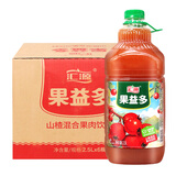 汇源果汁饮料大桶2.5L*6桶2桶装山楂汁橙汁桃汁酒席宴会饮料 山楂汁2.5L*6桶