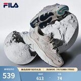 FILA斐乐女鞋跑步鞋情侣同款老爹鞋FILA MARS火星鞋男鞋休闲运动鞋 【女款】奶白/木薯粉-GT 39