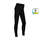 迪卡侬（DECATHLON）儿童紧身衣保暖训练服儿童运动透气速干衣秋长袖内衣KIL 紧身裤 - 经典黑 - 内加薄绒 110 /5-6岁113-121cm卡码/偏胖拍大