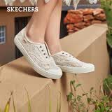 斯凯奇（Skechers）夏季女帆布鞋轻便透气软底单鞋板鞋百搭通勤休闲鞋