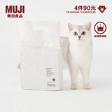 MUJI 猫砂 宠物用品 低粉尘 含茶叶渣 混合猫砂 2.4kg*1袋
