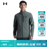 安德玛（Under Armour）春夏Shield男子户外运动夹克1321438 桃灰色015 2XL