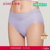 爱慕内裤女经典KiKi裤中腰三角裤轻薄净痕多色AM22100浅紫色