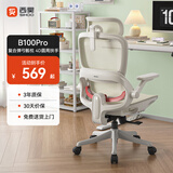 西昊B100Pro 人体工学椅办公椅电脑椅人工力学座椅电竞椅子4D联动扶手