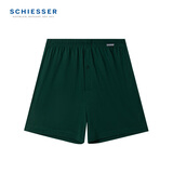 舒雅（Schiesser）男士纯棉透气阿罗裤家居短裤睡裤E5/24195X 绿色 XL