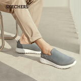 斯凯奇（Skechers）男鞋夏季一脚蹬运动鞋休闲健步鞋软底舒适布鞋54626