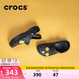 卡骆驰（CROCS）贝雅洞洞鞋男鞋女鞋轻便耐磨一脚蹬拖鞋休闲鞋百搭花园鞋|10126 黑色-001(含智必星) 36 /37(220mm)