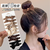 东义严选头绳女高弹力耐用无接缝发圈橡皮筋扎头发儿童礼物扎发绳10根装