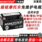 MSMOTOGP豪爵福星宇钻飞鹰悦星喜之星海王星女士125踏板摩托车电瓶12v通用 加强款：12V8A丨稳定问题少