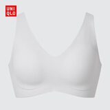 优衣库AIRism无钢圈文胸/舒适/固定罩杯女装空气衣轻氧Bra479192 03 灰色 S 推荐A65 B65 C65 A70