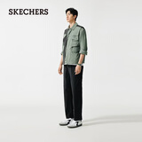 斯凯奇（Skechers）闪穿长裤男士秋冬季运动卫裤时尚工装裤休闲裤