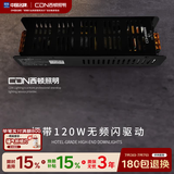 西顿（CDN）led灯带低压线型灯裸条24v客厅吊顶灯槽120株灯带氛围灯防水灯带 120W驱动