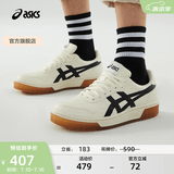 亚瑟士ASICS男鞋女鞋运动休闲鞋复古篮球鞋百搭板鞋 COURT MZ 米白色/黑色 42.5