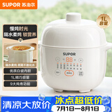 苏泊尔（SUPOR） 电炖锅 电炖盅 燕窝炖 宝宝辅食 婴儿煮粥锅1L精巧容量 bb煲 迷你煮粥煲汤锅隔水炖DZ10YC882