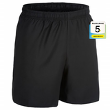 迪卡侬（DECATHLON）显瘦阔腿短裤速干凉感吸湿裤男运动透气宽松训练健身跑步FICM 款式B黑色-两侧插袋 (新旧随机) M