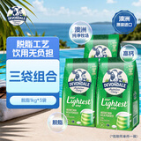 德运（Devondale）澳洲脱脂奶粉1kg/袋*3 0蔗糖 脱脂工艺 女生成人营养奶粉