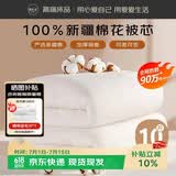 源生活 棉花被子 100%新疆棉花被冬季加厚全棉絮纯棉冬被子 10斤2*2.3米