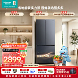 海信囤多多550L新一级能效大容量法门双系统双净化主动除菌超薄嵌入冰箱BCD-550E5SFQKD【大薄荷+】