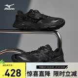 美津浓（MIZUNO）新款男女跑步运动鞋 都市运动搭配透气复古机能跑步鞋 RACER V2