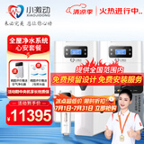 小激动双罐软水机家用2.8T/H大流量小型厨下式 全自动中央全屋净水软水系统套装 软化水除垢净水器设备 心安套餐/适合3-6个用水点使用