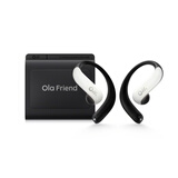 Ola Friend智能体耳机 开放式不入耳AI蓝牙翻译耳机超轻6.6g长续航挂耳式豆包运动无线耳机 小钱包 轻羽白