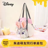 迪士尼（Disney）疯狂动物城朱迪萌友同行单肩包可爱玩偶包实用大容量兔子玩偶包