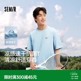 森马（Semir）短袖T恤男索罗娜凉感抗菌吸湿速干遮热25夏印花上衣109925100102