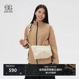 KOLON SPORT/可隆户外挎包 男女同款拎包休闲包防泼水露营斜挎包 LUCS6ST500-AM 杏仁奶 XXX