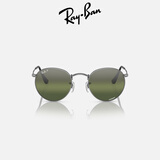 雷朋（RayBan）男女款眼镜圆形复古绿色镜片户外太阳镜0RB3447