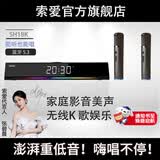 索爱（soaiy）电脑音响SH18蓝牙K歌音箱家用桌面低音炮双麦多媒体台式机笔记本USB迷你小钢炮情人节礼物双麦版白