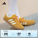 adidas「T头鞋」VL COURT复古休闲板鞋德训鞋男女阿迪达斯轻运动 黄色/亮白/汉玉白（推荐女生选小半码）   38.5