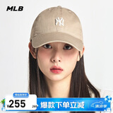 MLB帽子男女棒球帽休闲鸭舌帽软顶遮阳3ACP7701N-50BGS