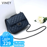 viney牛皮包包女包品牌链条包轻奢单肩斜挎包生日礼物高端送女友老婆