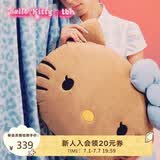 野兽派家居（tbh）三丽鸥Hello Kitty二合一法兰绒暖香毯/抱枕毯靠垫午睡毯空调毯 