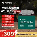 天能电动车电池60V20Ah铅酸电池电瓶车电池非锂电池电摩