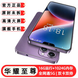 索酷正品16G+1024G全新原封X16Pro全网通5G双卡骁龙888智能安卓手机 烈焰紫【全网通5G/4G】 16G运行+1024G内存 官方标配【手机全套】